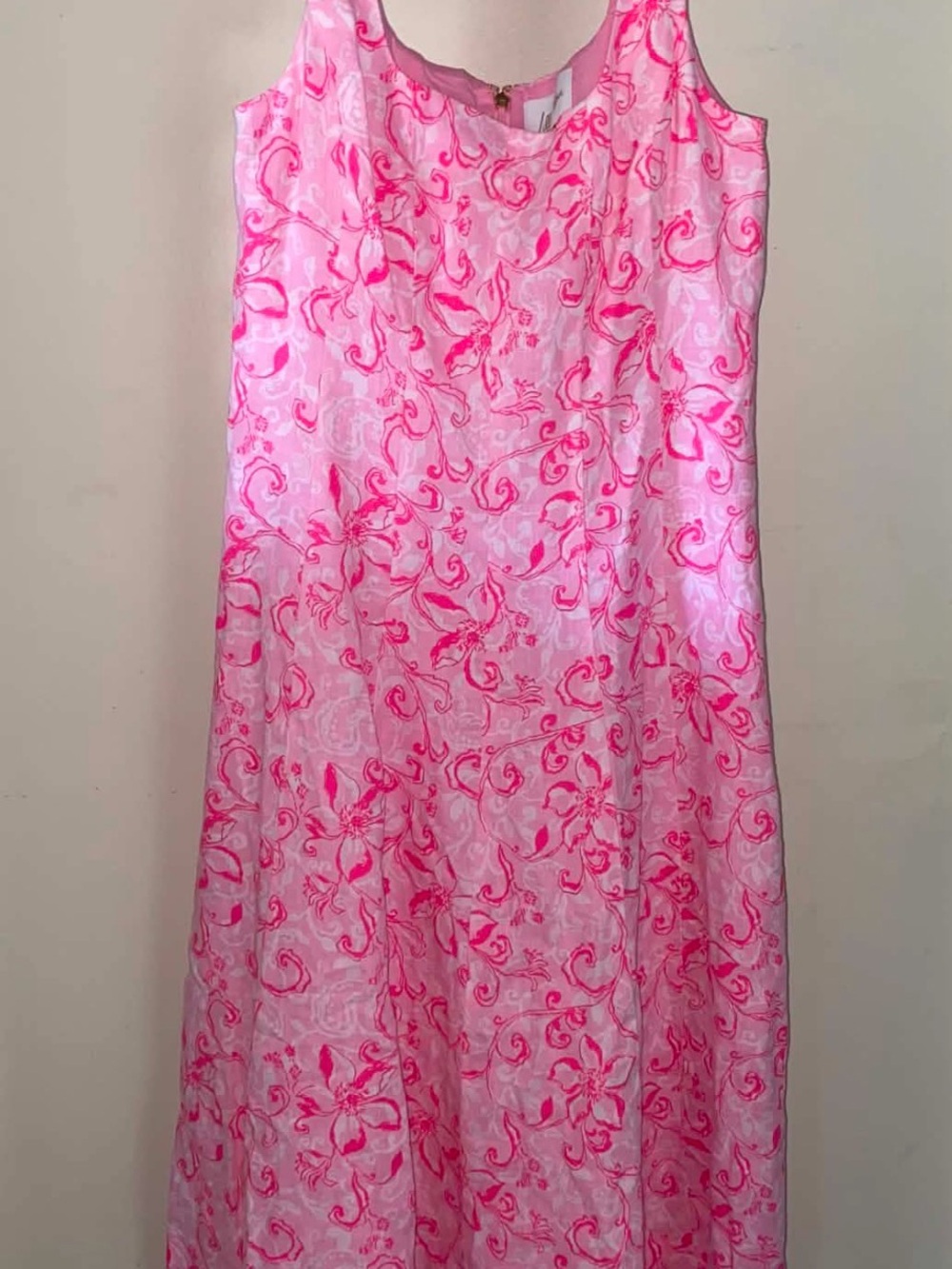 Lilly Pulitzer Pink Swirl Maxi Skirt